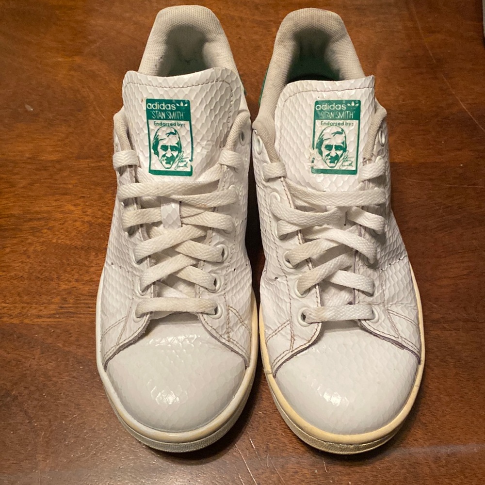Adidas Stan Smith Mock Fish Scale Texture Men’s Size 8